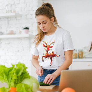 Rudolph Das Rote Nasen Rentier Weihnachten T-Shirt