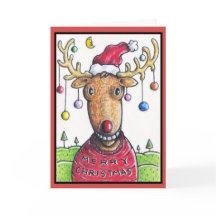 Rudolph der rote gerochene Weihnachtsbaum