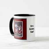 Rudolph Die roter Nose Combo-Tasse Tasse (Vorderseite Links)