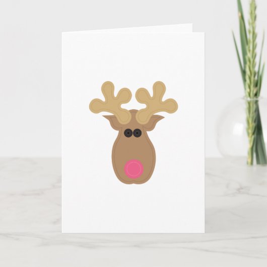 Rudolph Face Karte (Vorderseite)