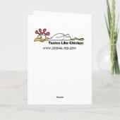 Rudolph Feiertagskarte (Rückseite)