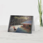 Rudolph?! Feiertagskarte (Vorderseite)