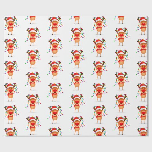 Rudolph Geschenkpapier (Flach)