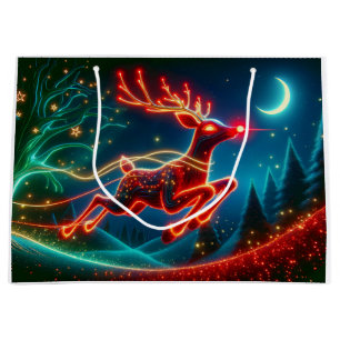 Rudolph Gift Bag Große Geschenktüte