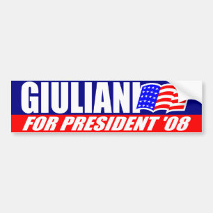 Rudolph Giuliani für Präsidenten Autoaufkleber