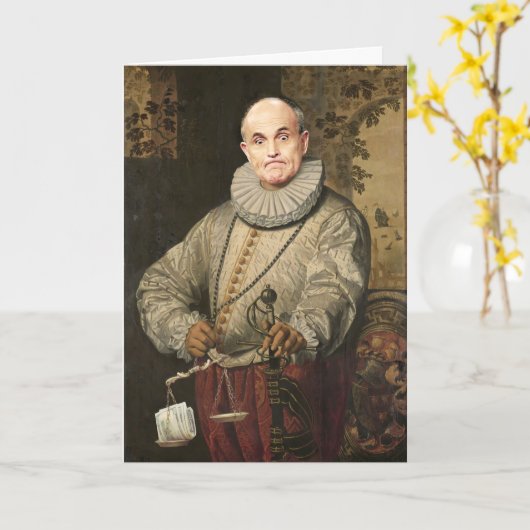 Rudolph Giulianis Karte (Gelbe Blume)