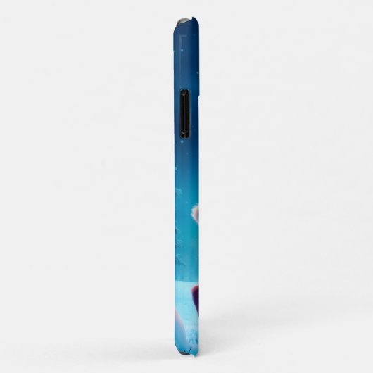 Rudolph Hirsch Weihnachten farbenfrohe Waldschneez Case-Mate iPhone Hülle (Hinten/Rechts)