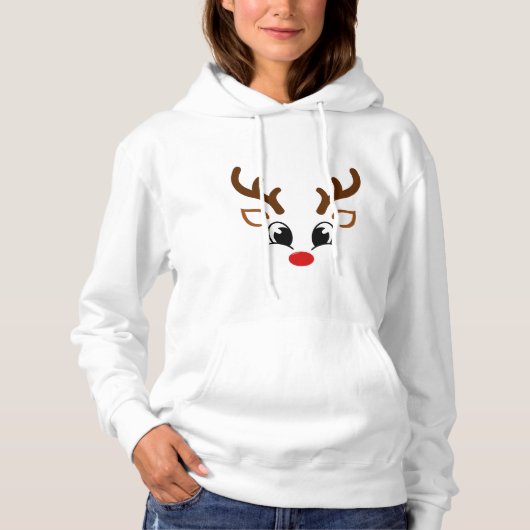Rudolph ❤️ hoodie (Vorderseite)