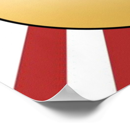 Rudolph-Kopfposter Poster (Ecke)