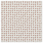 Rudolph, Material Stoff (Nahaufnahme)