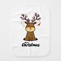 Rudolph mit Burp Cloths