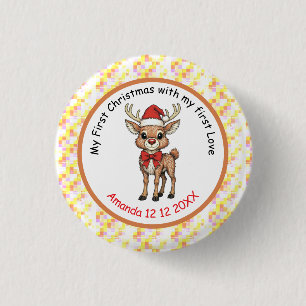 Rudolph mit der roten Nase Button