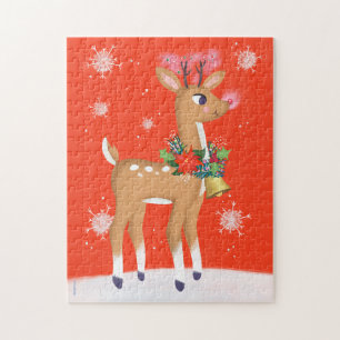 Rudolph mit der roten Nase Puzzle