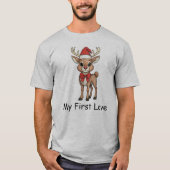 Rudolph mit der roten Nase T-Shirt (Vorderseite)