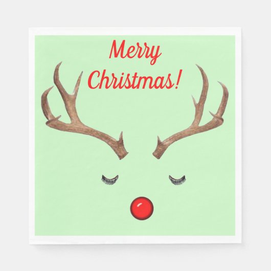 Rudolph Napkins Serviette (Vorderseite)