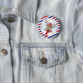 Rudolph North Pole Post Button (Beispiel)