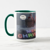 Rudolph, Not A Word Christmas Mug AI Used  Tasse (Links)