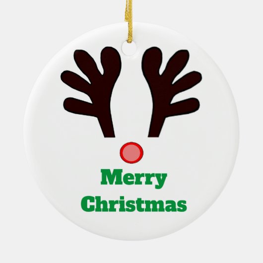 Rudolph Ornament (Hinten)