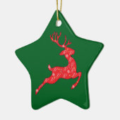 Rudolph Ornament Green , Rosa, Blau... (Links)