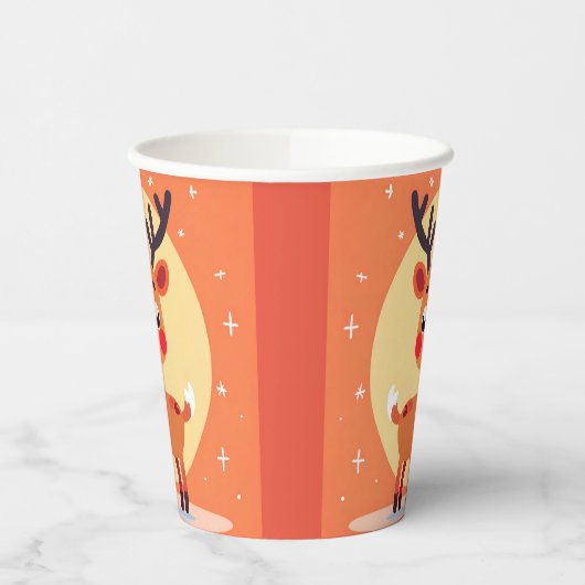 Rudolph Paper Cup Pappbecher (Links)