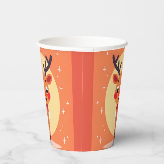 Rudolph Paper Cup Pappbecher (Rechts)