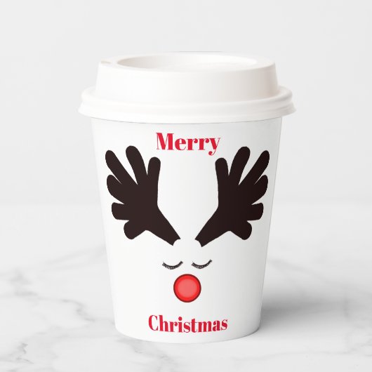 Rudolph Paper Cup Pappbecher (Rückseite)
