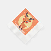 Rudolph Paper Napkin Serviette (Ecke)