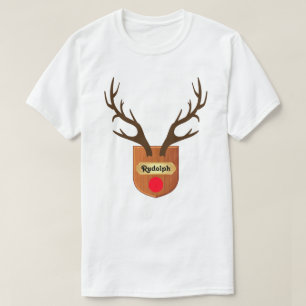 Rudolph Plaque T - Shirt