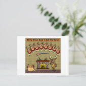 Rudolph Postkarte (Stehend Vorderseite)