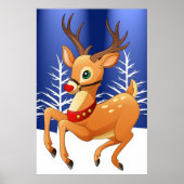 Rudolph Prancing Poster (Vorne)