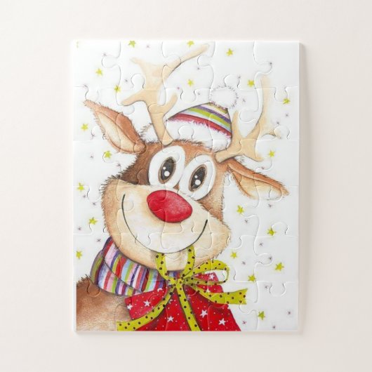 Rudolph Puzzle (Vertikal)