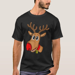RUDOLPH Red Nose Reindeer Donner Blitzen Shirt