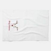 Rudolph Red Nose Reindeer  Geschirrtuch (Horizontal)