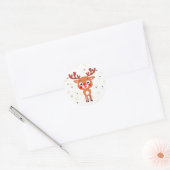 Rudolph Red Nose Reindeer Sticker (Umschlag)
