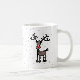 Rudolph Reindeer Kaffeetasse