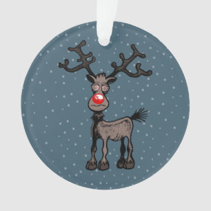Rudolph-Rentier-Weihnachtsdekorationen Ornament