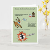 Rudolph Rhodamine Kit Karte (Gelbe Blume)