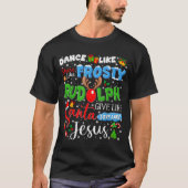Rudolph Santa Jesus Love Like Christmas Xmas Men W T-Shirt (Vorderseite)
