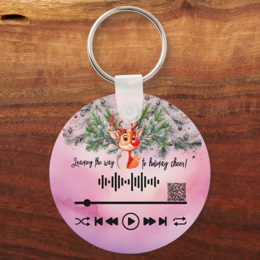 Rudolph Schlüsselanhänger scannen (Vorderseite)