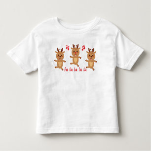 Rudolph Snowflakes Boy Girl Kleinkind T-shirt