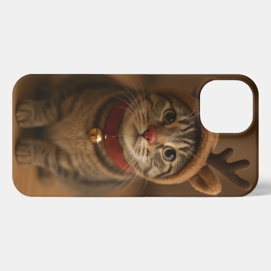 Rudolph the Cat iPhone 13 Case iPhone Hülle (Rückseite (Horizontal))