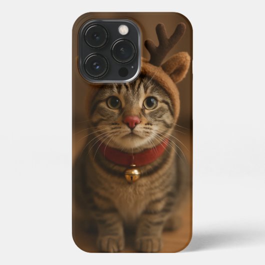 Rudolph the Cat iPhone 13 Pro Case iPhone Hülle (Rückseite)