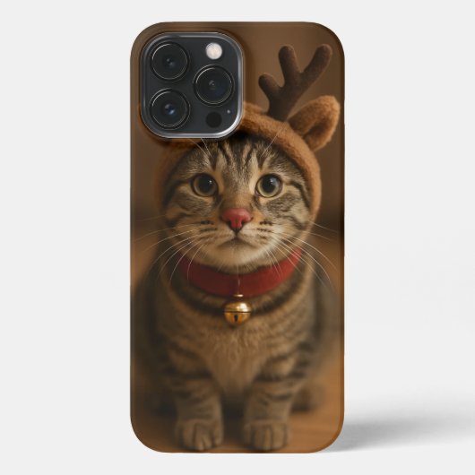Rudolph the Cat iPhone 13 Pro Max Case iPhone Hülle (Rückseite)