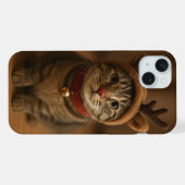 Rudolph the Cat iPhone 15 Plus Case Hülle (Rückseite (Horizontal))