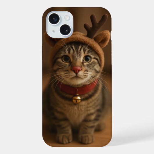 Rudolph the Cat iPhone 15 Plus Case iPhone Hülle (Rückseite)