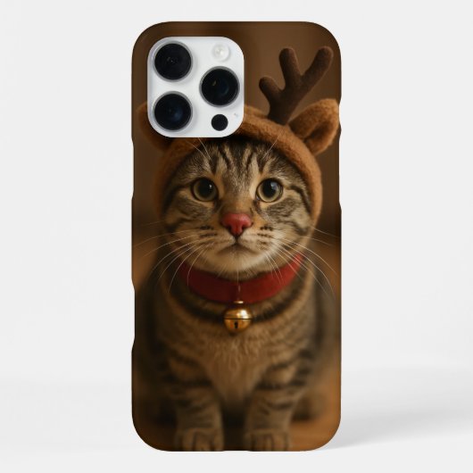 Rudolph the Cat iPhone 16 Pro Max Case iPhone Hülle (Rückseite)