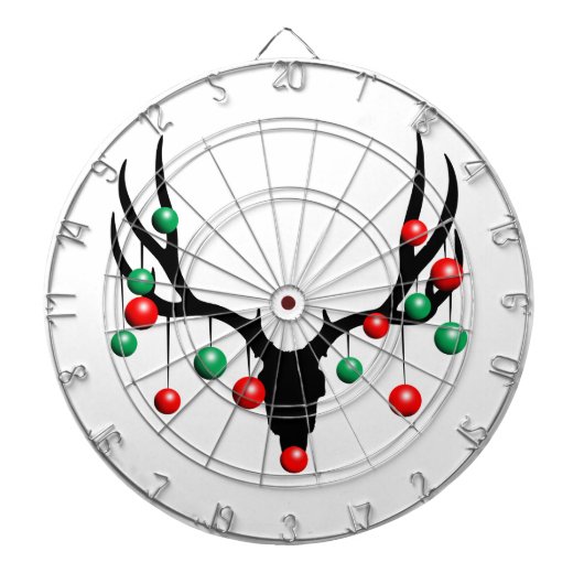 Rudolph the Dead Nosed Rentier Dartscheibe (vorne)