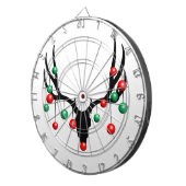 Rudolph the Dead Nosed Rentier Dartscheibe (Vorderseite rechts)