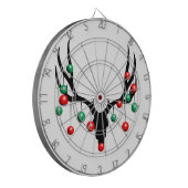 Rudolph the Dead Nosed Rentier Dartscheibe (Vorderseite Links)