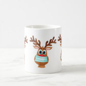 Rudolph the Face Masked Reindeer Kaffeetasse (Mittel)